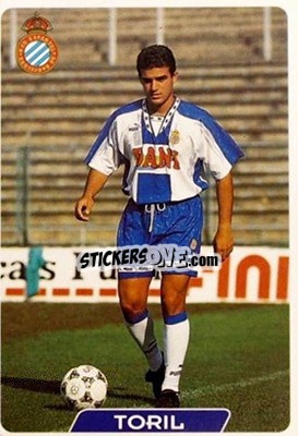 Cromo Toril - Las Fichas De La Liga 1995-1996 - Mundicromo