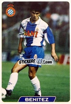 Sticker Benitez - Las Fichas De La Liga 1995-1996 - Mundicromo