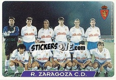 Figurina Team Card - Las Fichas De La Liga 1995-1996 - Mundicromo