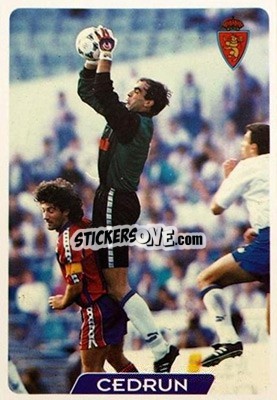 Sticker Cedrun - Las Fichas De La Liga 1995-1996 - Mundicromo