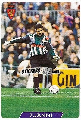Sticker Juanmi - Las Fichas De La Liga 1995-1996 n. 112 - Mundicromo