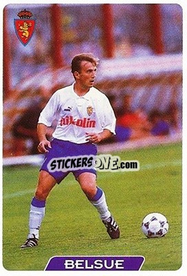 Sticker Belsue - Las Fichas De La Liga 1995-1996 - Mundicromo
