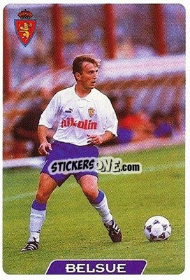 Sticker Belsue - Las Fichas De La Liga 1995-1996 n. 114 - Mundicromo