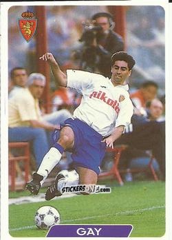 Sticker Jose Aurelio Gay Lopez - Las Fichas De La Liga 1995-1996 n. 119 - Mundicromo