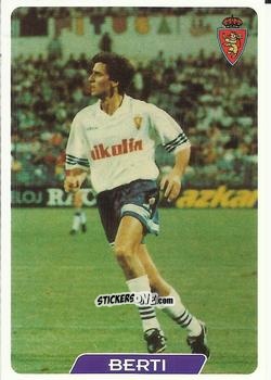 Cromo Berti - Las Fichas De La Liga 1995-1996 n. 120a - Mundicromo