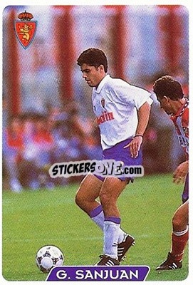 Cromo Garcia S. - Las Fichas De La Liga 1995-1996 n. 121 - Mundicromo