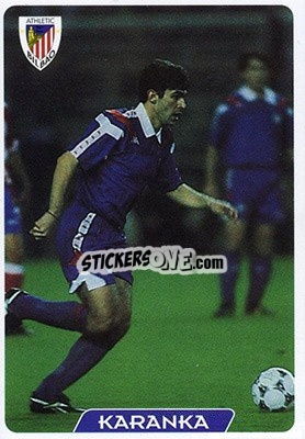 Sticker Karanka - Las Fichas De La Liga 1995-1996 - Mundicromo