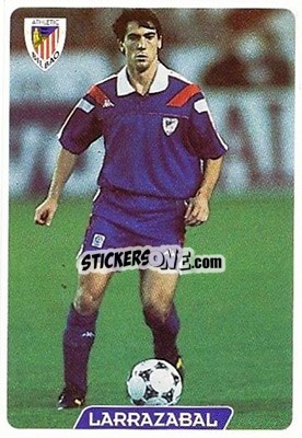 Cromo Larrazabal - Las Fichas De La Liga 1995-1996 - Mundicromo