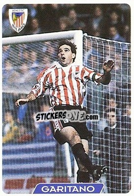 Sticker Garitano - Las Fichas De La Liga 1995-1996 - Mundicromo