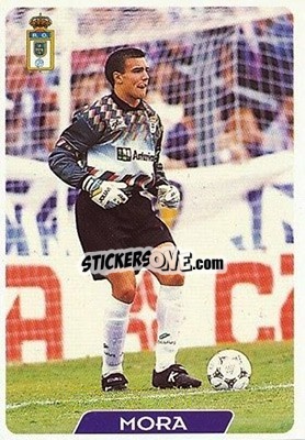 Sticker Mora - Las Fichas De La Liga 1995-1996 - Mundicromo