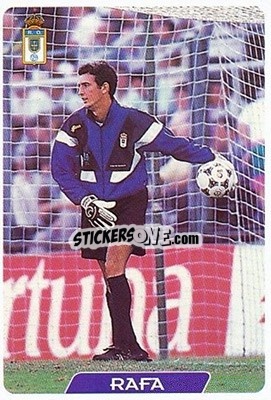 Cromo Rafa - Las Fichas De La Liga 1995-1996 - Mundicromo