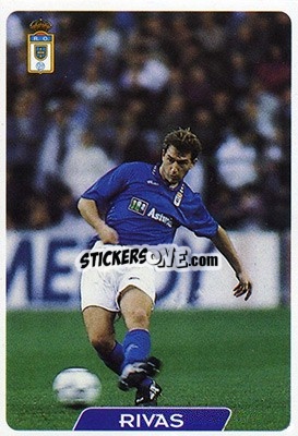 Sticker Rivas - Las Fichas De La Liga 1995-1996 - Mundicromo