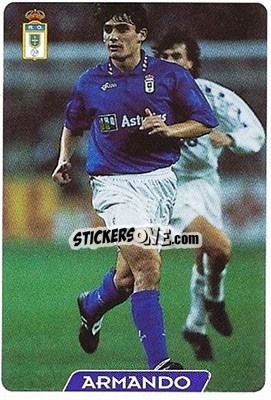 Sticker Armando - Las Fichas De La Liga 1995-1996 - Mundicromo