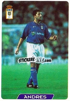 Sticker Andres - Las Fichas De La Liga 1995-1996 n. 155 - Mundicromo