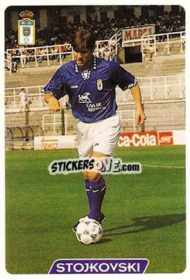 Cromo Stojkovsji - Las Fichas De La Liga 1995-1996 - Mundicromo