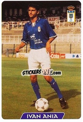 Cromo Ivan Ania - Las Fichas De La Liga 1995-1996 - Mundicromo