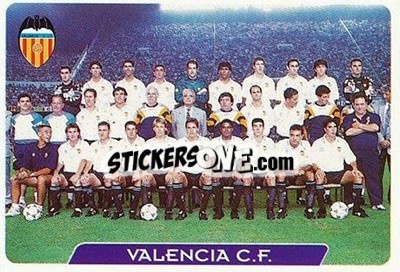Sticker Team Card - Las Fichas De La Liga 1995-1996 n. 163 - Mundicromo