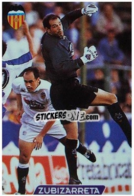 Sticker Zubizarreta - Las Fichas De La Liga 1995-1996 n. 165 - Mundicromo