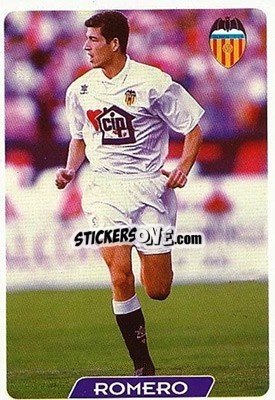 Sticker Romero - Las Fichas De La Liga 1995-1996 n. 170 - Mundicromo