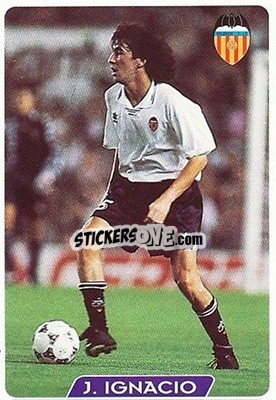Sticker J. Ignacio - Las Fichas De La Liga 1995-1996 n. 176 - Mundicromo