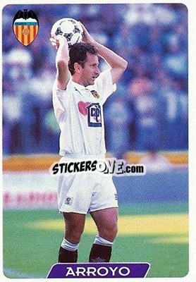 Figurina Arroyo - Las Fichas De La Liga 1995-1996 - Mundicromo