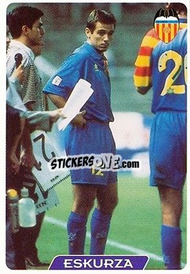 Sticker Eskurza - Las Fichas De La Liga 1995-1996 - Mundicromo