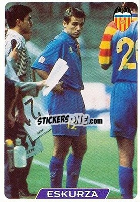 Sticker Eskurza - Las Fichas De La Liga 1995-1996 n. 177a - Mundicromo