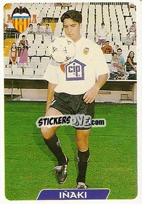 Figurina Iñaki - Las Fichas De La Liga 1995-1996 - Mundicromo