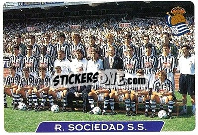 Cromo Team Card - Las Fichas De La Liga 1995-1996 - Mundicromo