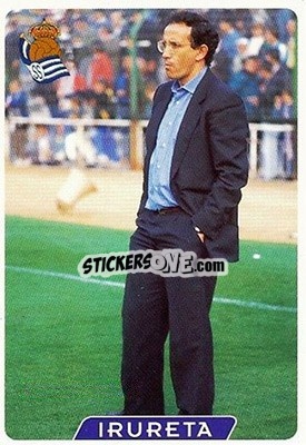 Sticker Irureta - Las Fichas De La Liga 1995-1996 - Mundicromo