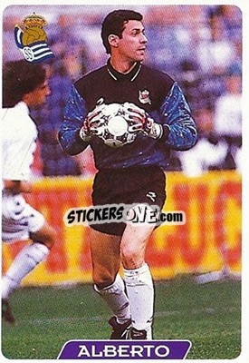 Sticker Alberto - Las Fichas De La Liga 1995-1996 - Mundicromo