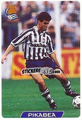 Sticker Pikabea - Las Fichas De La Liga 1995-1996 - Mundicromo