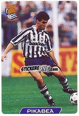 Cromo Pikabea - Las Fichas De La Liga 1995-1996 - Mundicromo