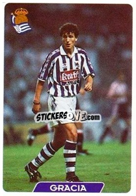 Sticker Gracia - Las Fichas De La Liga 1995-1996 - Mundicromo