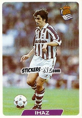 Sticker Imaz - Las Fichas De La Liga 1995-1996 - Mundicromo