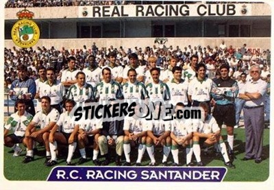 Sticker Team Card - Las Fichas De La Liga 1995-1996 - Mundicromo