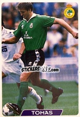 Sticker Tomas - Las Fichas De La Liga 1995-1996 - Mundicromo