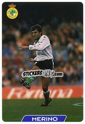 Sticker Merino - Las Fichas De La Liga 1995-1996 - Mundicromo