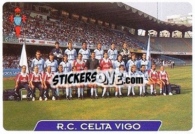Sticker Team Card - Las Fichas De La Liga 1995-1996 n. 217 - Mundicromo