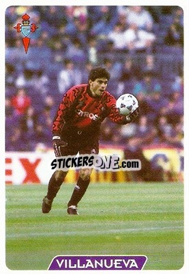 Sticker Villanueva - Las Fichas De La Liga 1995-1996 - Mundicromo