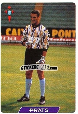 Sticker Prats - Las Fichas De La Liga 1995-1996 - Mundicromo