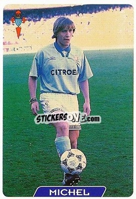 Sticker Michel - Las Fichas De La Liga 1995-1996 - Mundicromo