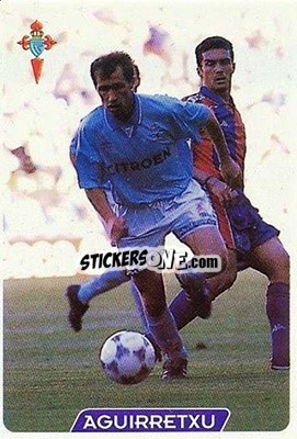 Cromo Agirretxu - Las Fichas De La Liga 1995-1996 - Mundicromo