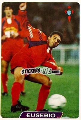 Sticker Eusebio - Las Fichas De La Liga 1995-1996 n. 228a - Mundicromo