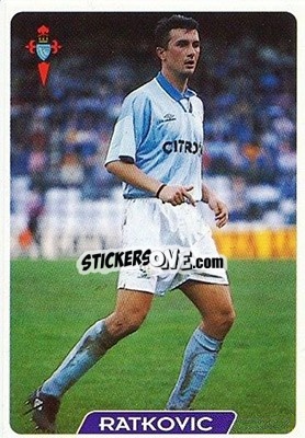 Sticker Ratkovic - Las Fichas De La Liga 1995-1996 - Mundicromo