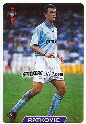 Figurina Ratkovic - Las Fichas De La Liga 1995-1996 - Mundicromo