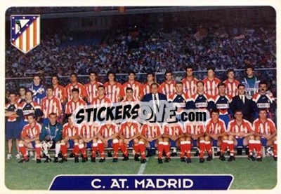 Figurina Team Card - Las Fichas De La Liga 1995-1996 - Mundicromo