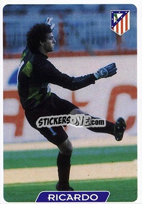 Cromo Ricardo - Las Fichas De La Liga 1995-1996 - Mundicromo