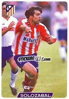 Figurina Roberto Solazabal - Las Fichas De La Liga 1995-1996 n. 242 - Mundicromo