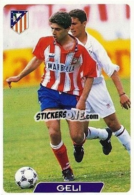 Cromo Geli - Las Fichas De La Liga 1995-1996 n. 244 - Mundicromo